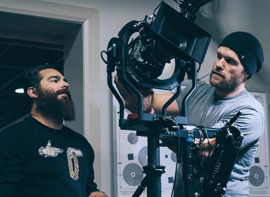 Andrew Theiss with the ARRI Trinity at AbelCine