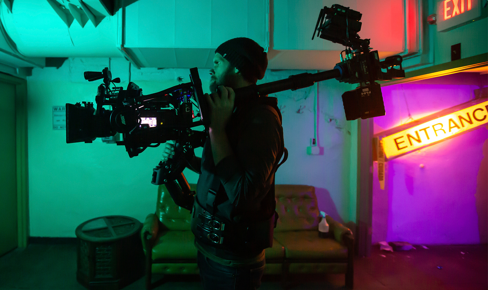 Andrew Theiss Operates the ARRI Trinity