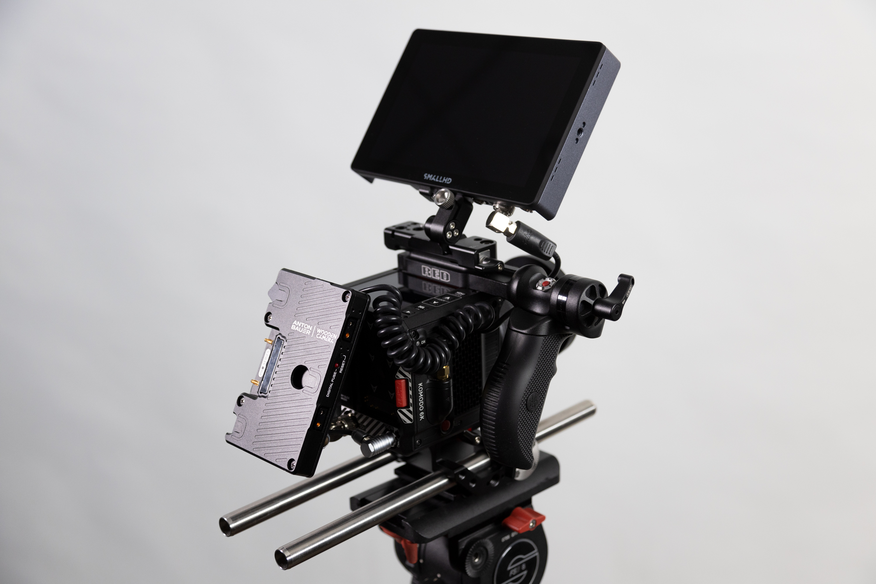 RED Komodo with Wooden Camera & SmallHD Accessories