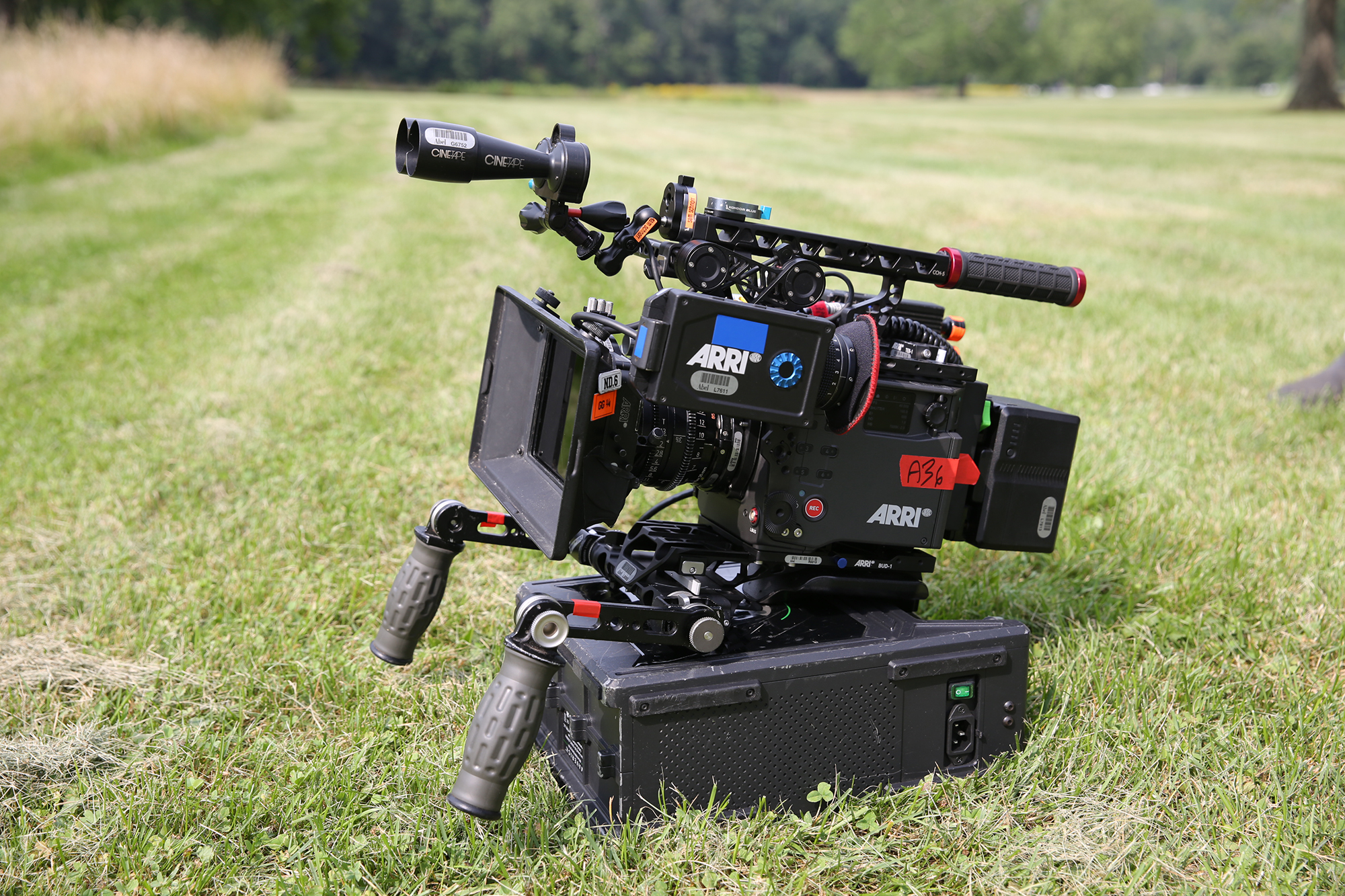 ARRI ALEXA 35 on the set of "Grassland"