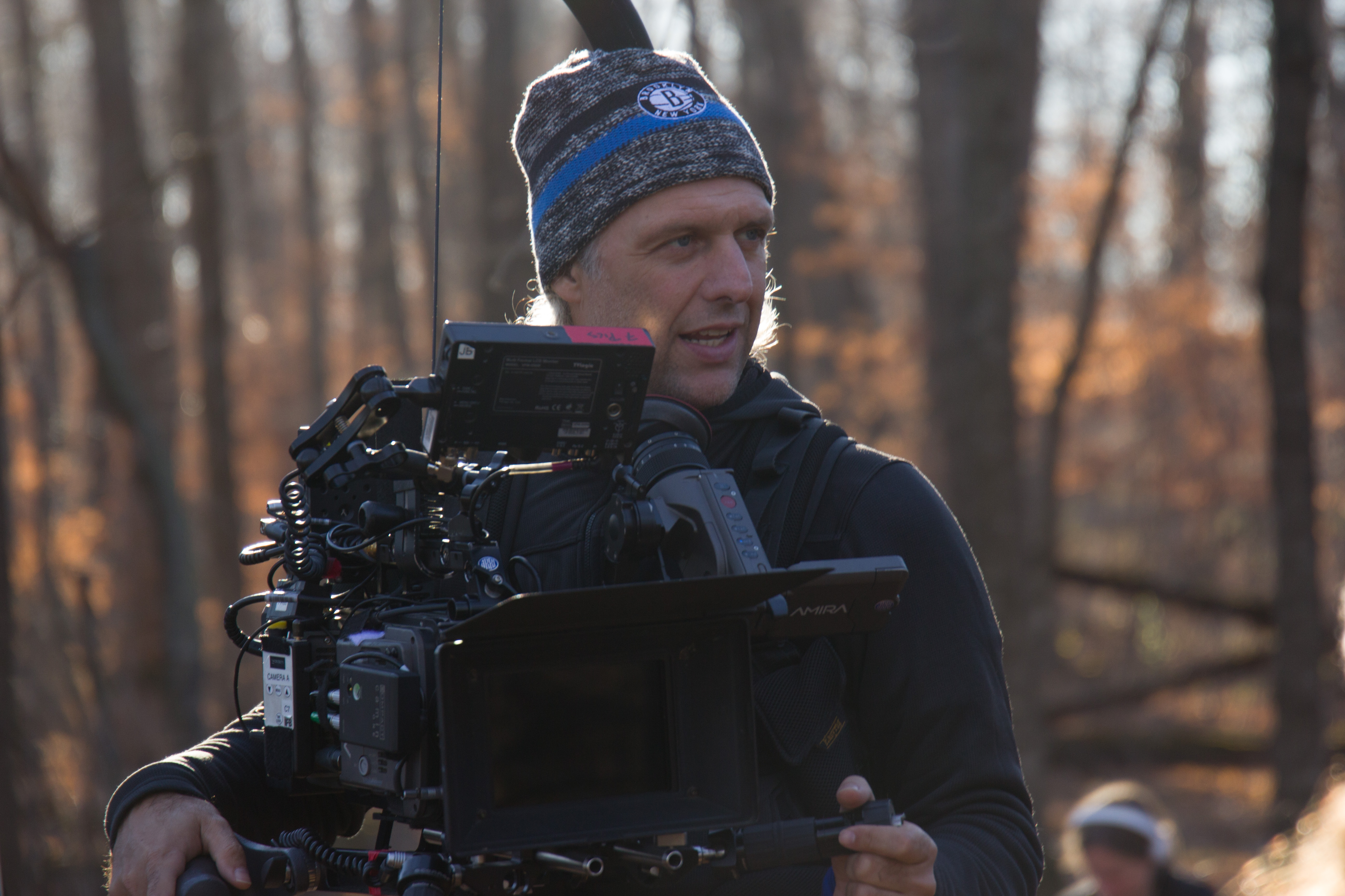 Petr Cikhart on Set