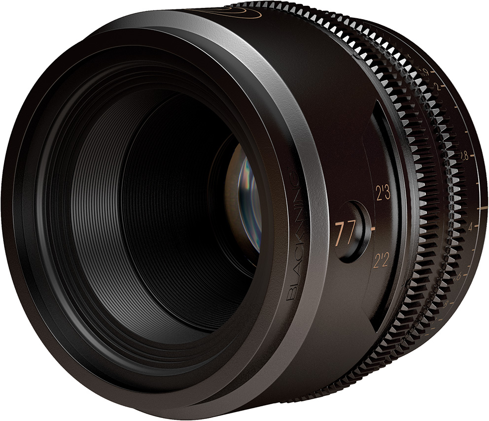 BLACKWING7 77mm Full Format Lens by TRIBE