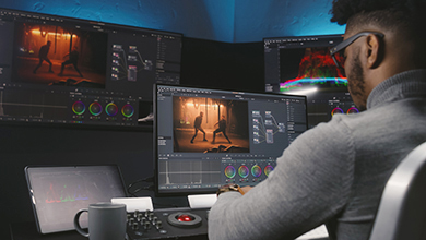 Video Editor Working