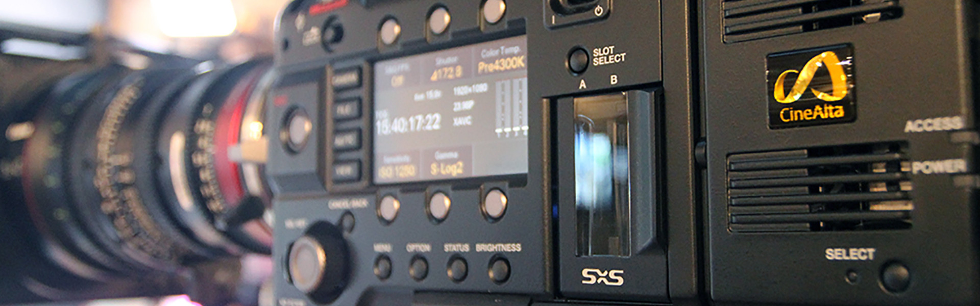 Header image for article Recording 4K XAVC & HD Simultaneously on the Sony F55
