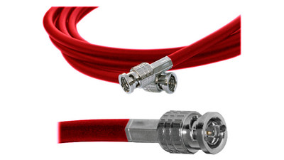 Canare L-4.5CHWS L-3CFW BNC to BNC Cable - 6', Red