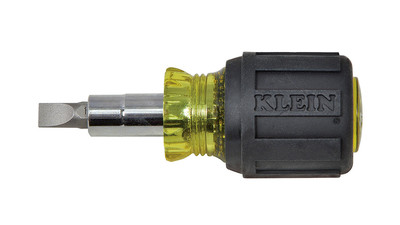 Klein 32561 Stubby Multi-Bit Screwdriver/Nut Driver