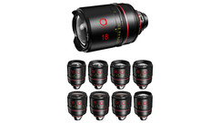 Angenieux Optimo Prime Gold Lens Set (18, 21, 28, 32, 40, 50, 75, 100 & 135mm)