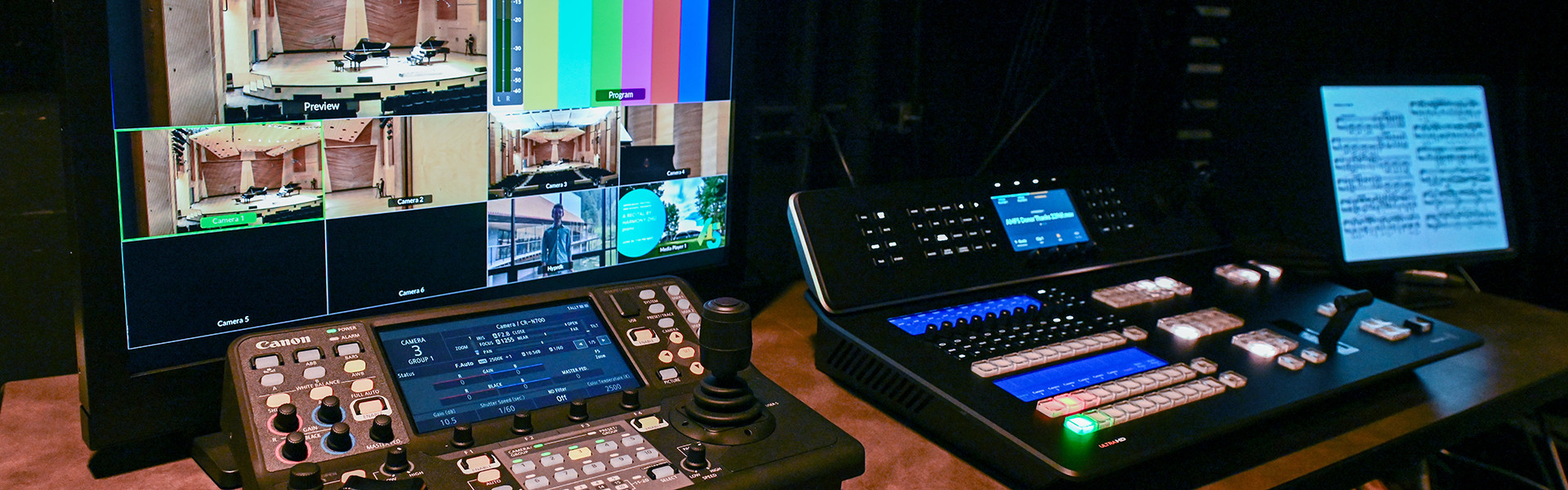 Header image for article Aspen Music Festival in Full Swing with Canon Imaging