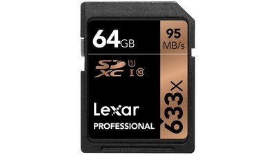 Lexar Professional 633x SDXC UHS-I Memory Card - 64GB