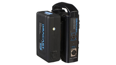 Dracast Dual Mount Battery Charger - Gold Mount