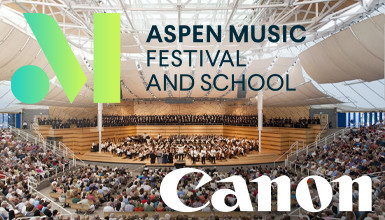 Intro image for article Aspen Music Festival in Full Swing with Canon Imaging