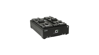 Core SWX Fleet-Q4Si Four Position Simultaneous Li-Ion Charger - V-Mount