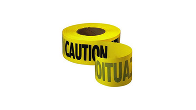 3 mil Barricade Tape - 3" x 1000'