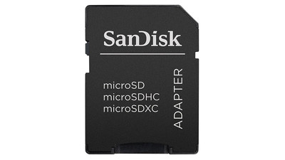 SanDisk MicroSD to SD Adapter