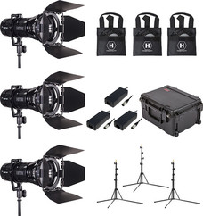 AbelCine Ready to Rock Compact 3-Light Kit