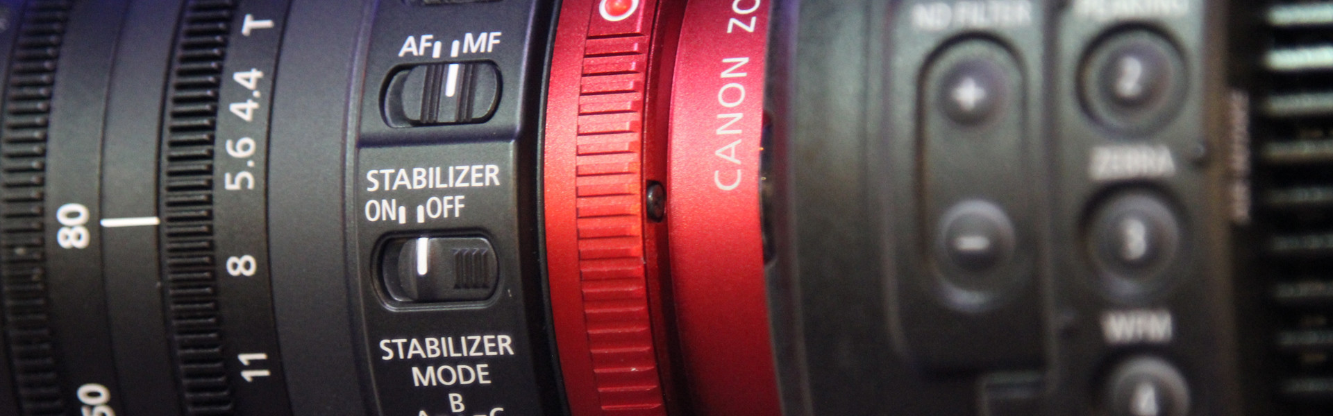 Header image for article Canon Cinema EOS Lens Lineup