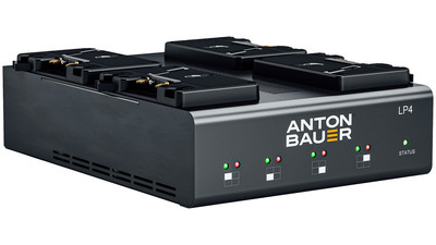 Anton Bauer LP4 Quad Gold Mount Charger