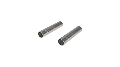 Bright Tangerine Drumstix 15mm Sterling Titanium Support Rods - 3" (Pair)