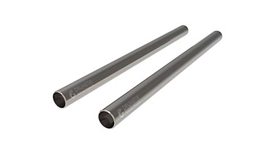 Bright Tangerine Drumstix 19mm Sterling Titanium Support Rods - 12" (Pair)