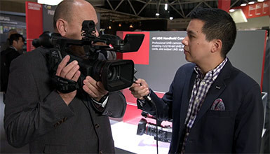 Intro image for article IBC 2018: Canon XF705