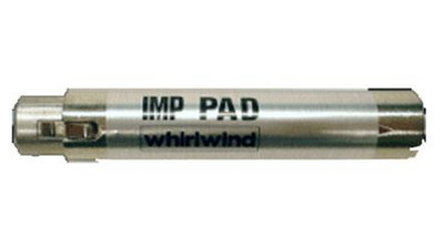 Whirlwind IMPAD10 Attenuator with 10dB Inline Barrel