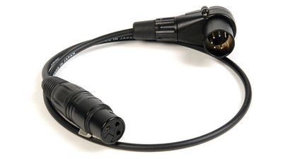 Remote Audio CAHDX3/5M XLR3F to XLR5M RA Balanced Adapter Cable - 18"