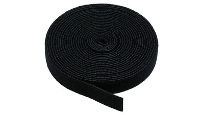 Hook & Loop Fastening Tape - 3/4" x 5 yd / Roll, Black