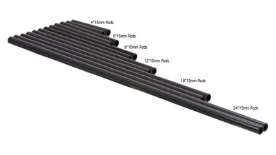 ikan ELE-15R4 Elements 15mm Rods - 4"