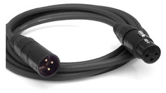 Canare Star Quad Mic Cable - 5', Black