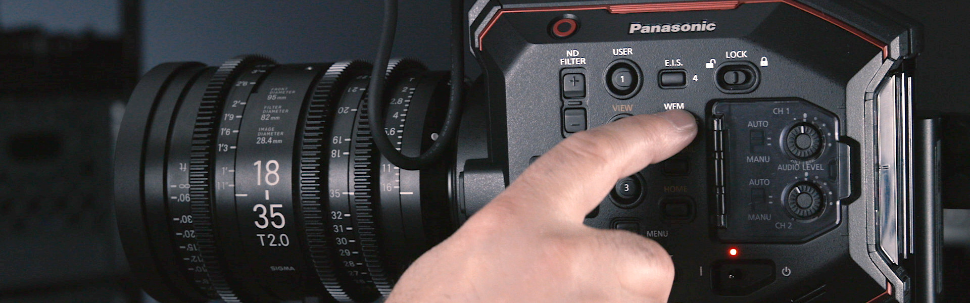 Header image for article At the Bench: Panasonic EVA1