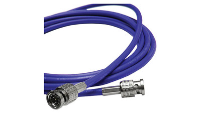 Canare L-3CFW BNC to BNC Cable - 50', Blue