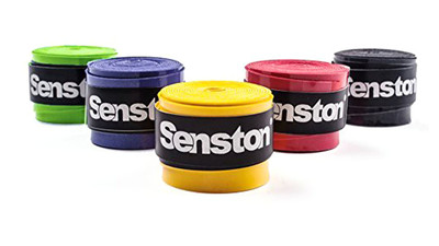 Senston Pro Overgrip Racket Grip Anti Slip Tennis Badminton Racquet Tape (5-Pack)