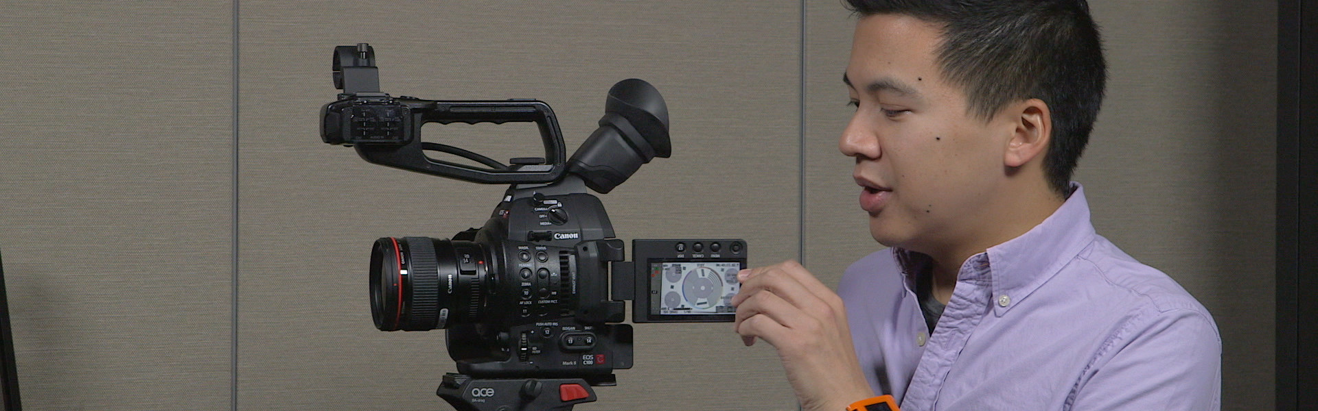 Header image for article At the Bench: Canon C100 Mark II