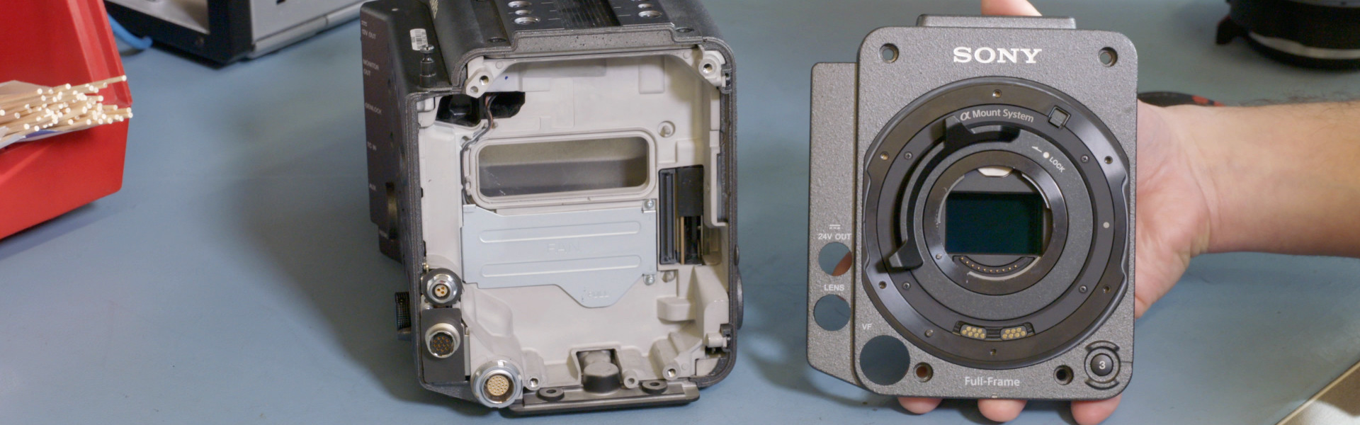 Header image for article At the Bench: The Modularity of the Sony VENICE