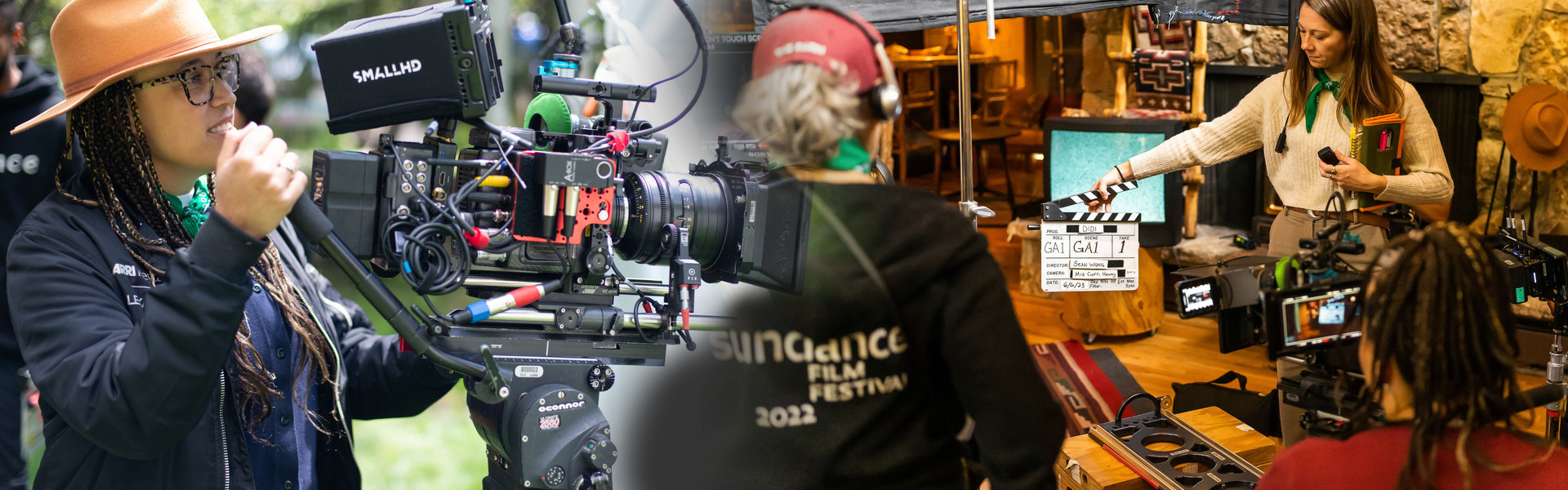 Header image for article AbelCine Sponsors 2023 Sundance Institute Directors Lab with Equipment Loan