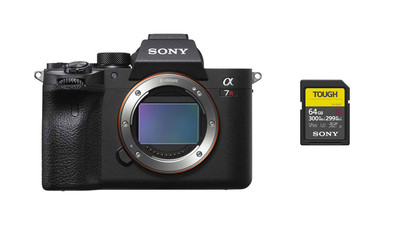 Sony Alpha a7R IV Mirrorless Digital Camera Body & SF-G Tough Series 64GB SDXC Memory Card