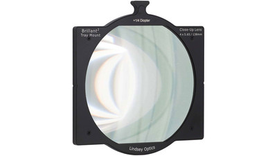 Lindsey Optics Brilliant2 +1/4 Diopter Tray Mount Close-Up Lens - 4 x 5.65