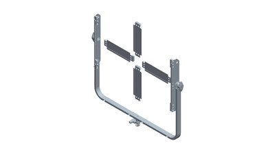 Litepanels Quad Gemini 1x1 Array Kit with Yoke