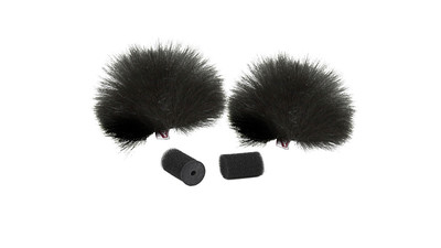 Rycote Lavalier Windjammer - Black (Pair)