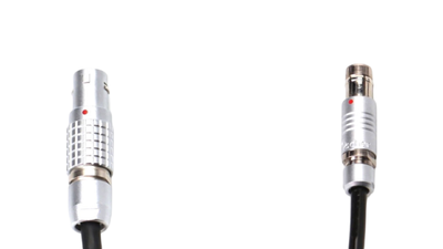 Transvideo Mini LEMO 2-pin to Fischer 3-pin Power Cable - 24"