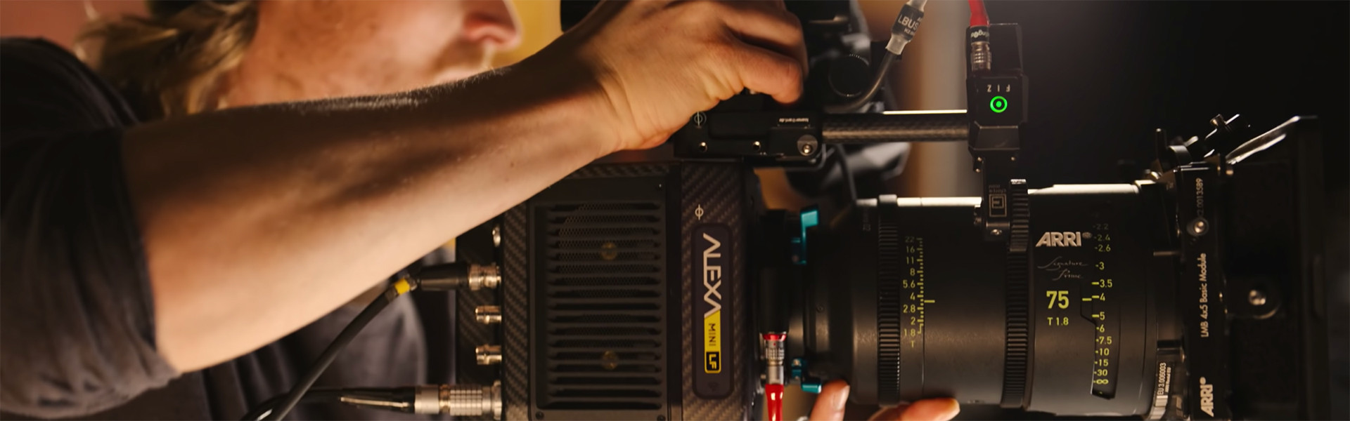 Header image for article ALEXA Mini LF: Wireless Camera Control