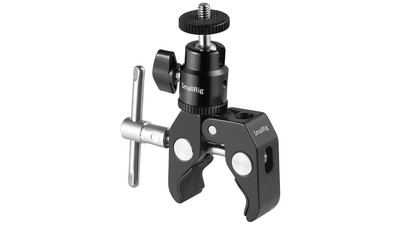 SmallRig Clamp Mount with 1/4" Screw Ball Head Mount