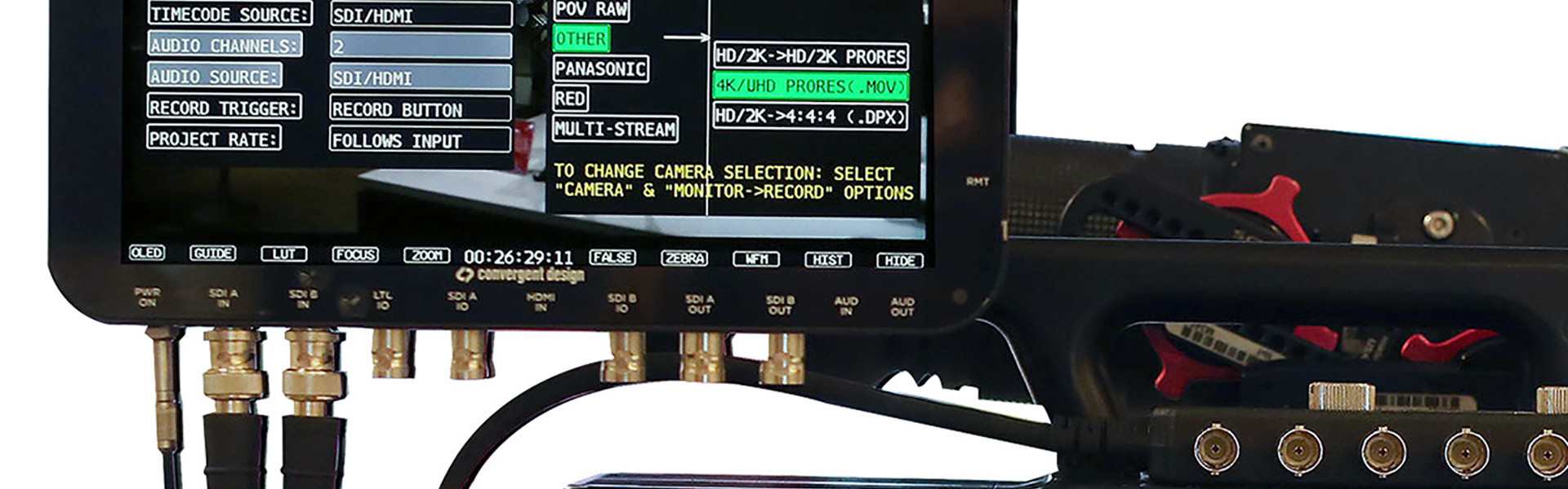 Header image for article Quick Tip: Capturing 4K ProRes with the Flex4K & Odyssey7Q