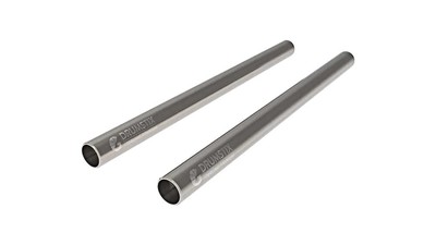 Bright Tangerine Drumstix 15mm Sterling Titanium Support Rods - 9" (Pair)