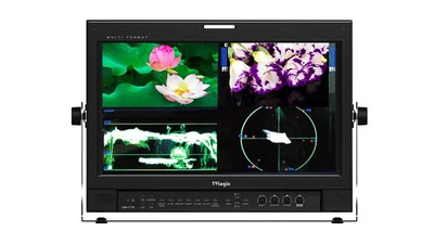 TVLogic LQM-171W 17" Quad Input HD/SD-SDI or Composite LCD Monitor