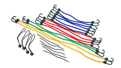 Highland Bungee Cords - Assorted Lengths (24-Pack)