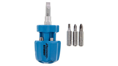 Stubby Multibit Screwdriver - Assorted Colors