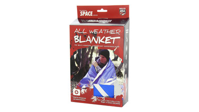 Grabber Outdoors All Weather Space Blanket - Blue