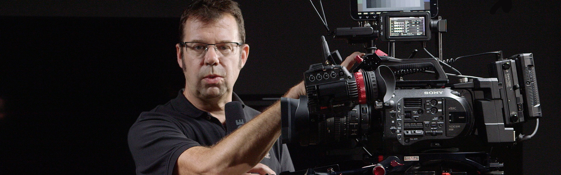 Header image for article At the Bench: Sony FS7 Rigging Options
