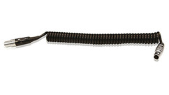 Core SWX 2-Pin LEMO to TVLogic Mini XLR Coiled Cable - 18"